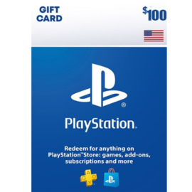 PlayStation Store 100 USD Gift Card (United States) - Digital Key
